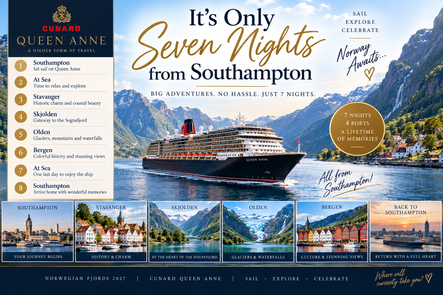 Cunard cruise