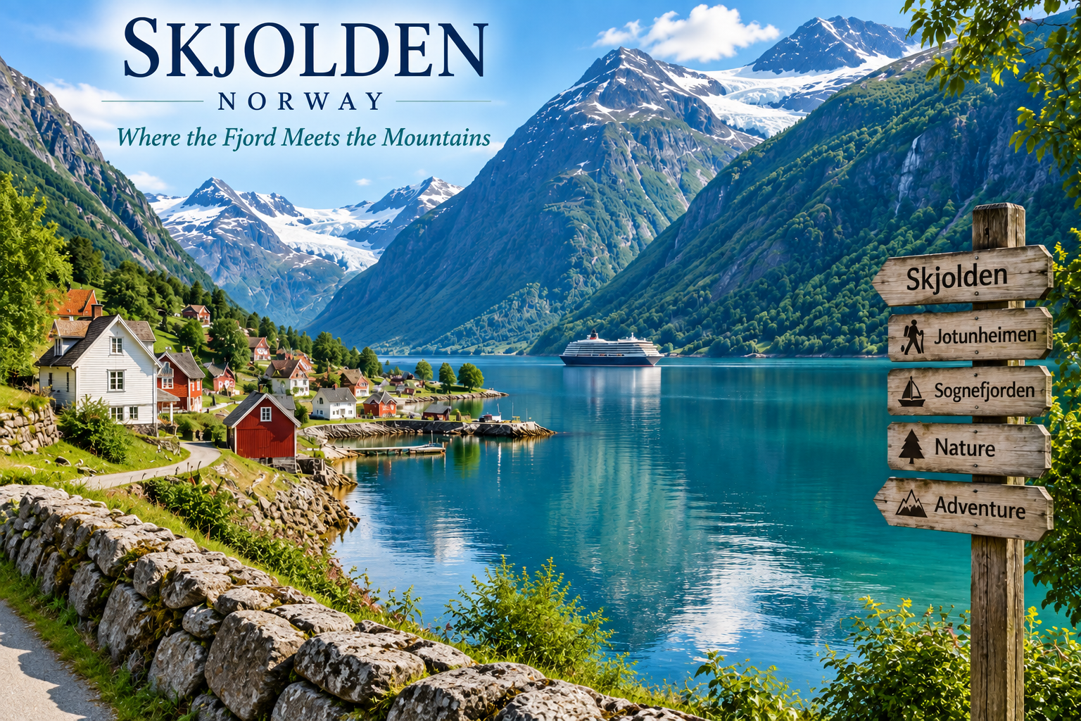 Skjolden and the Norwegian Fjords
